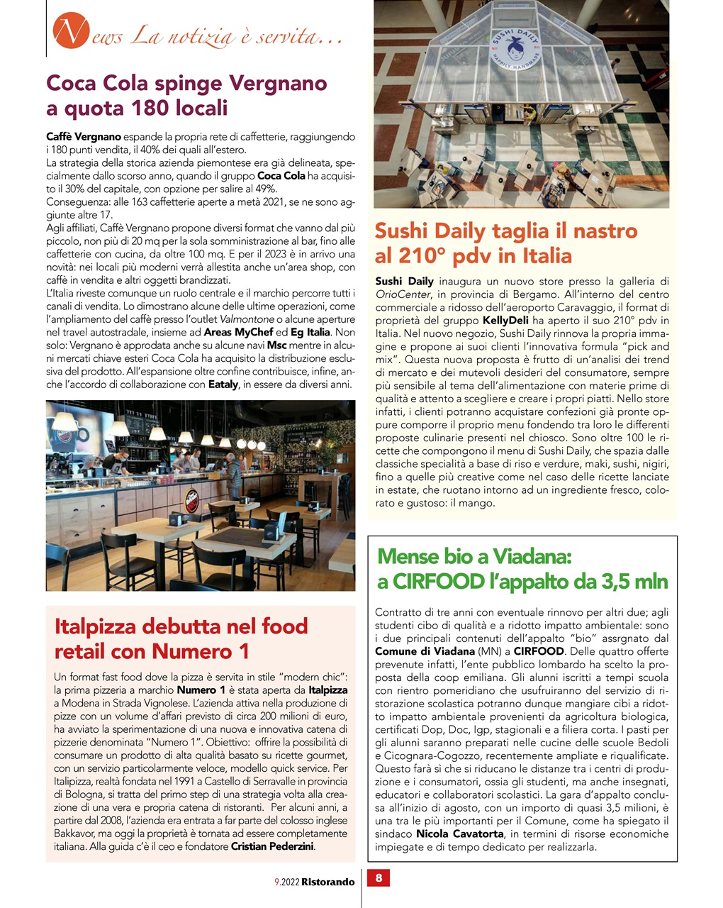 Ristorando Preview Pages