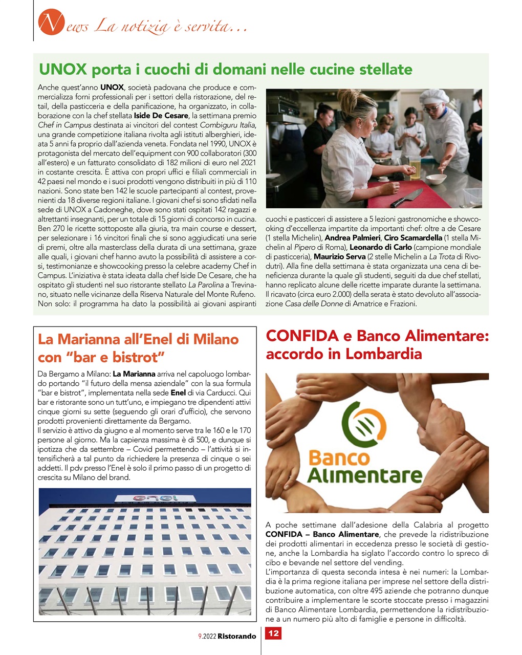 Ristorando Preview Pages