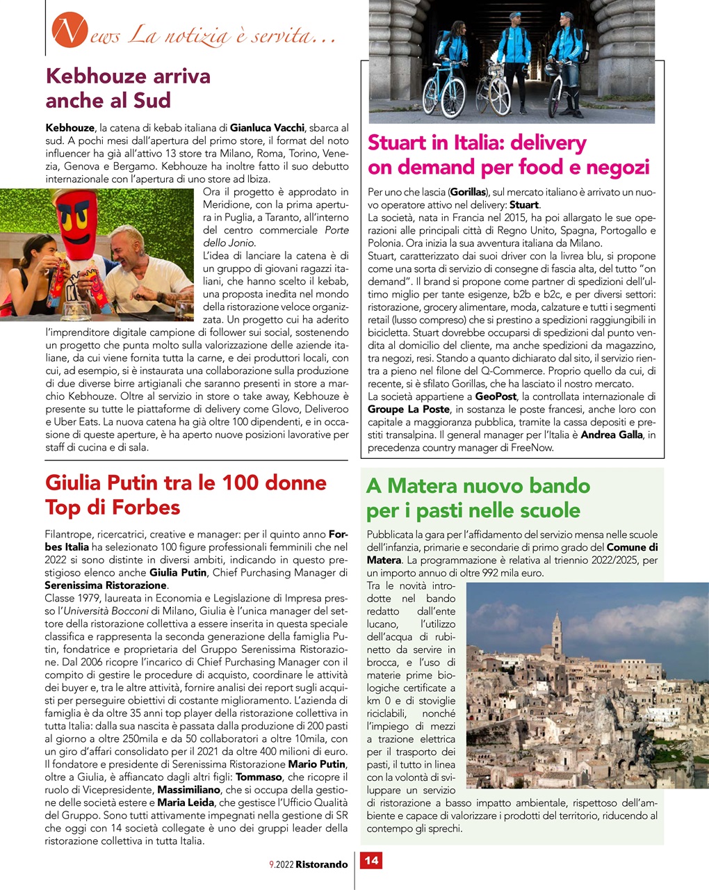 Ristorando Preview Pages