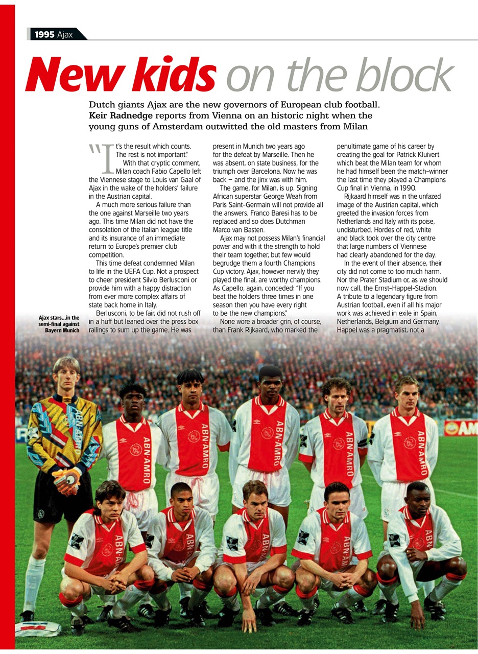 World Soccer Presents Preview Pages