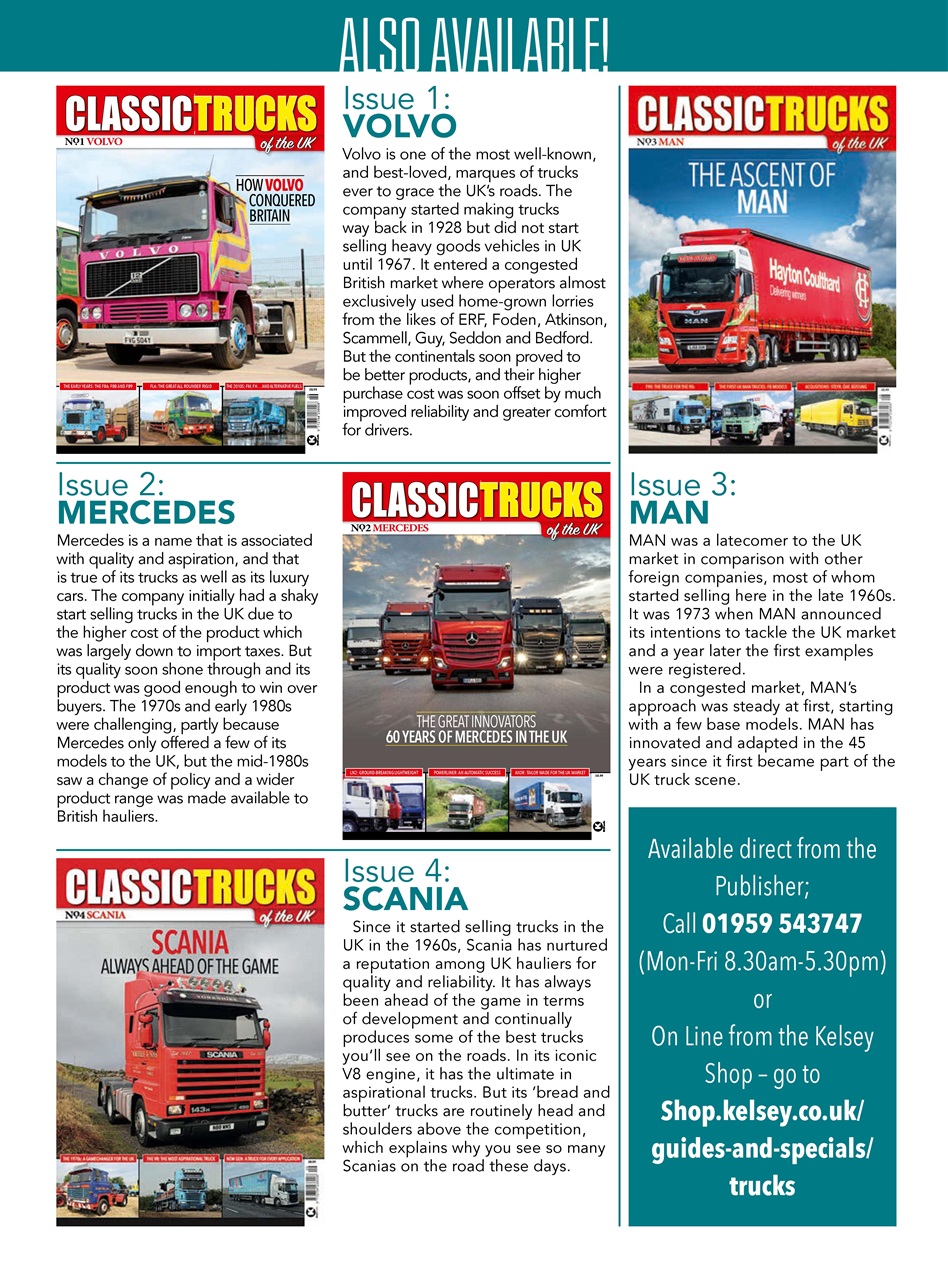 Classic Trucks Of The UK Preview Pages