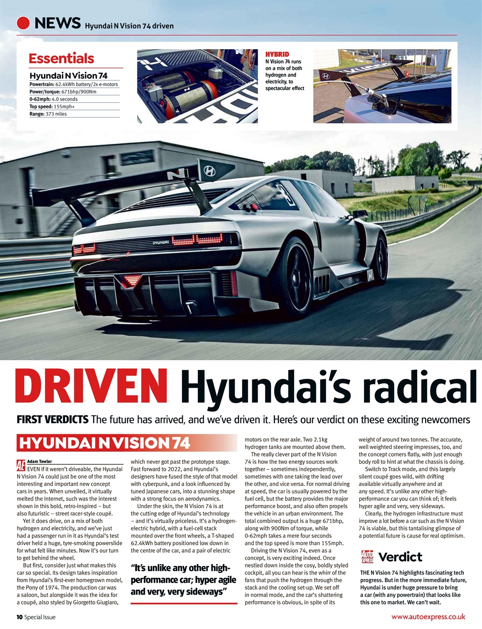 Auto Express Preview Pages