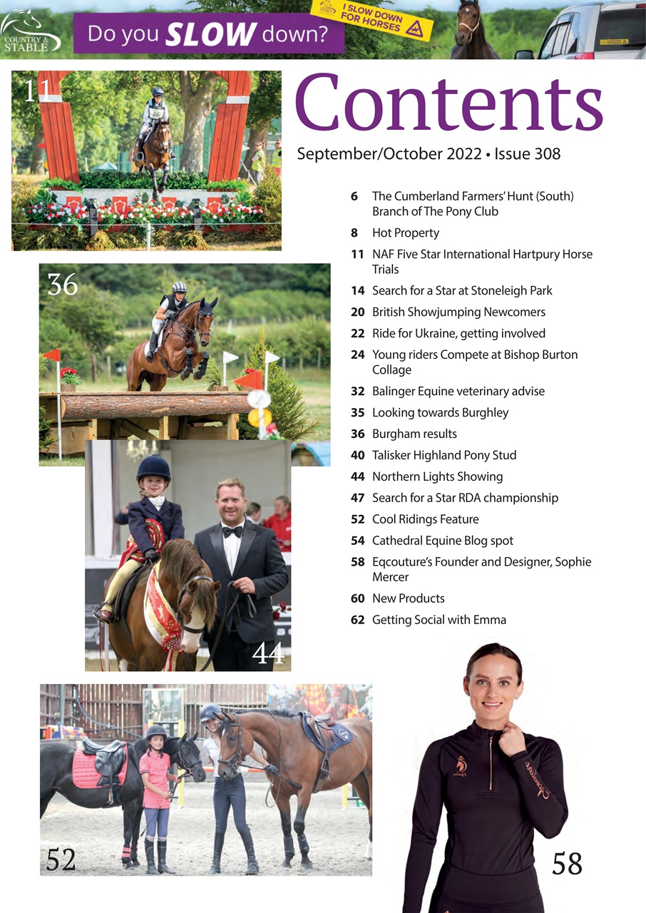 Equestrian Life Magazine Preview Pages