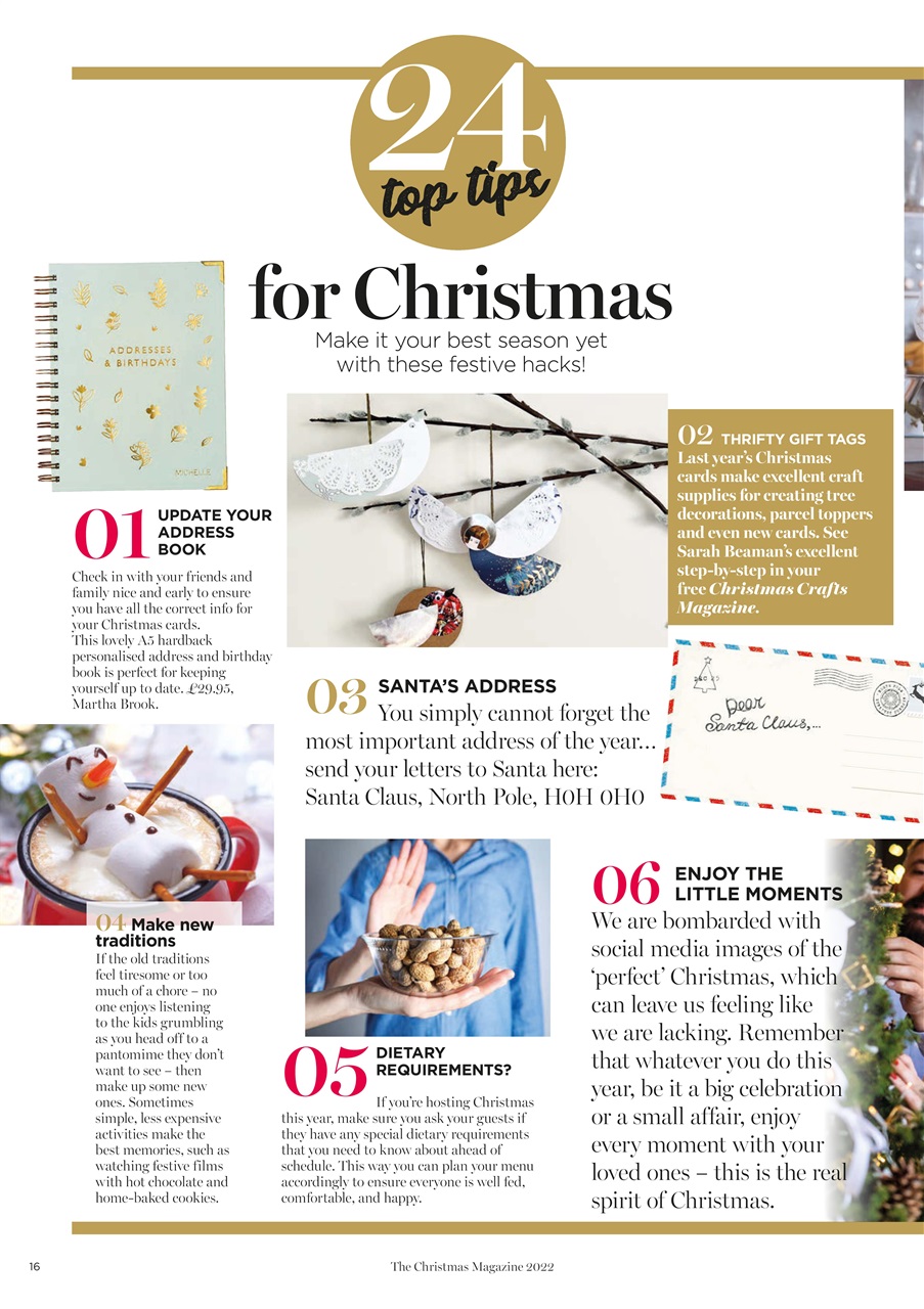 The Christmas Magazine Preview Pages