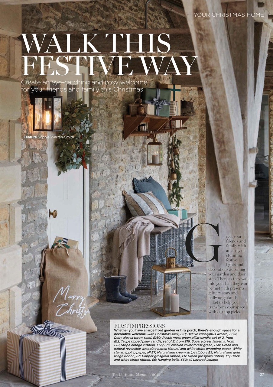 The Christmas Magazine Preview Pages