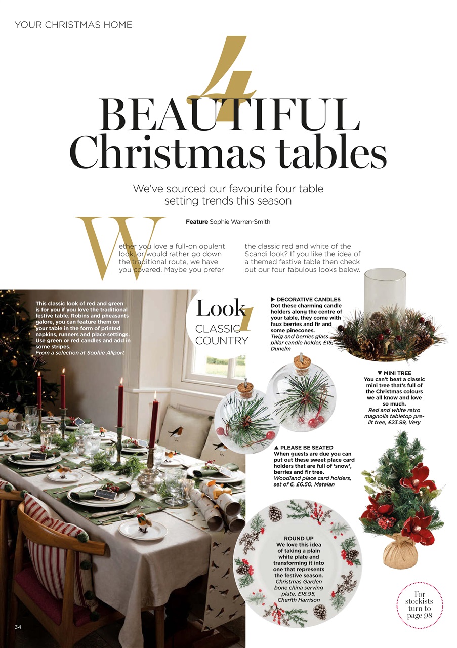 The Christmas Magazine Preview Pages