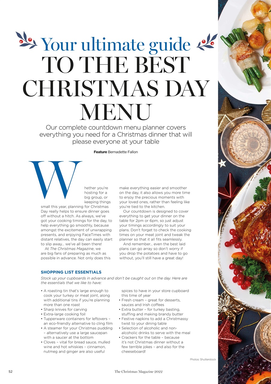 The Christmas Magazine Preview Pages