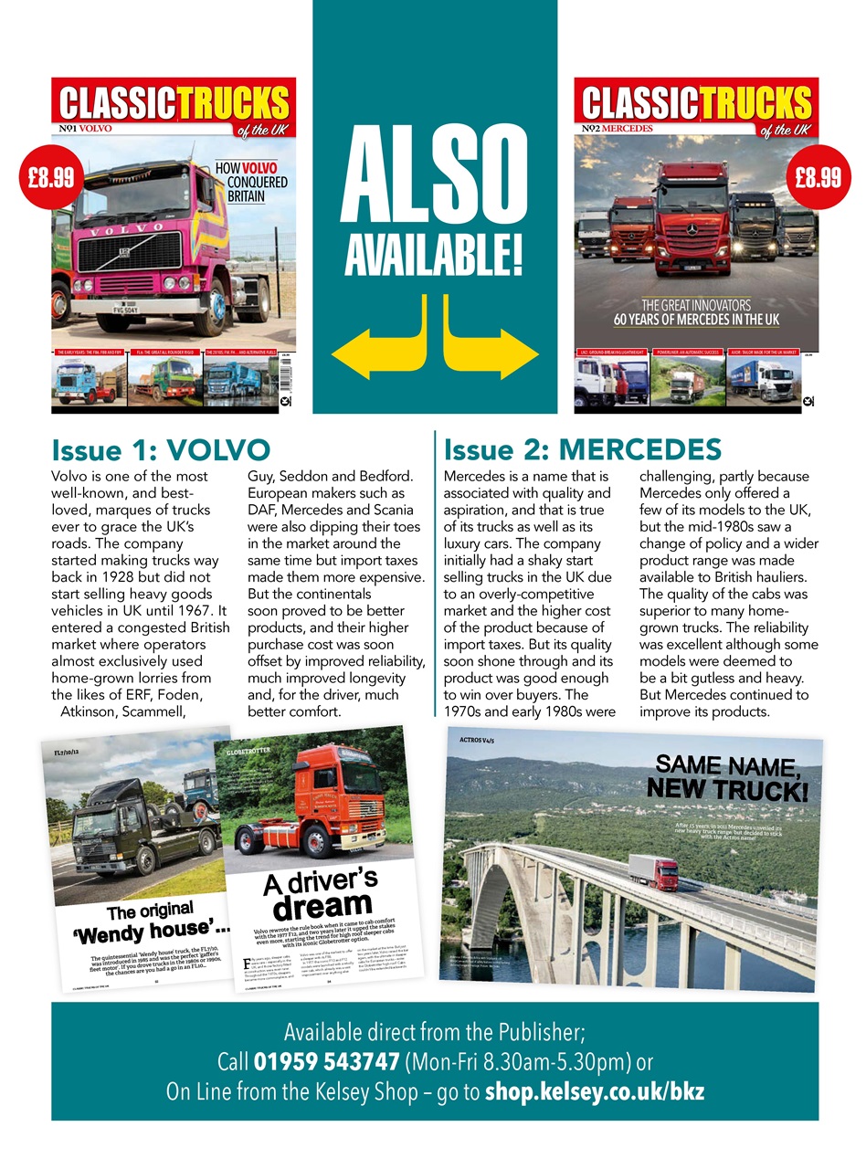Classic Trucks Of The UK Preview Pages