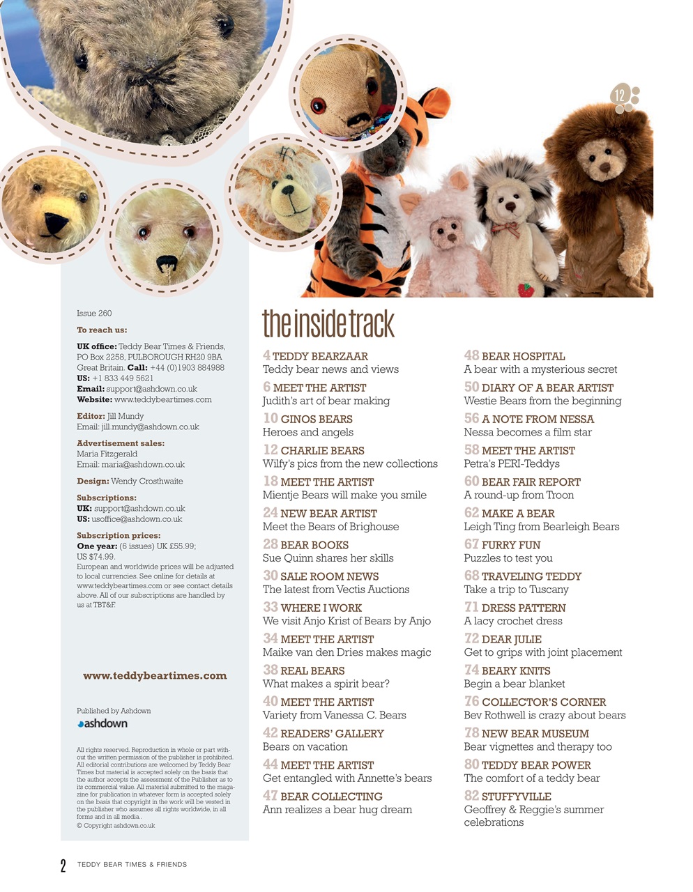 Teddy Bear Times Preview Pages