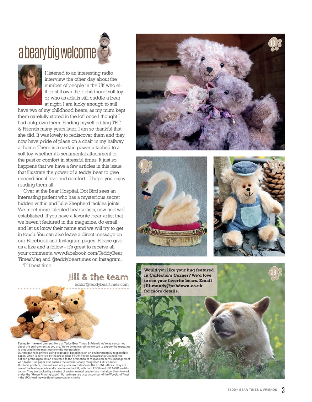 Teddy Bear Times Preview Pages