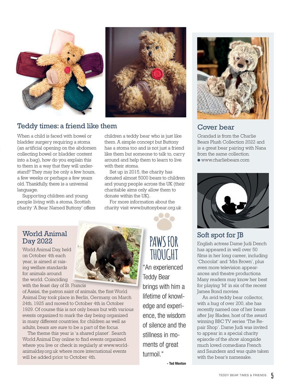 Teddy Bear Times Preview Pages