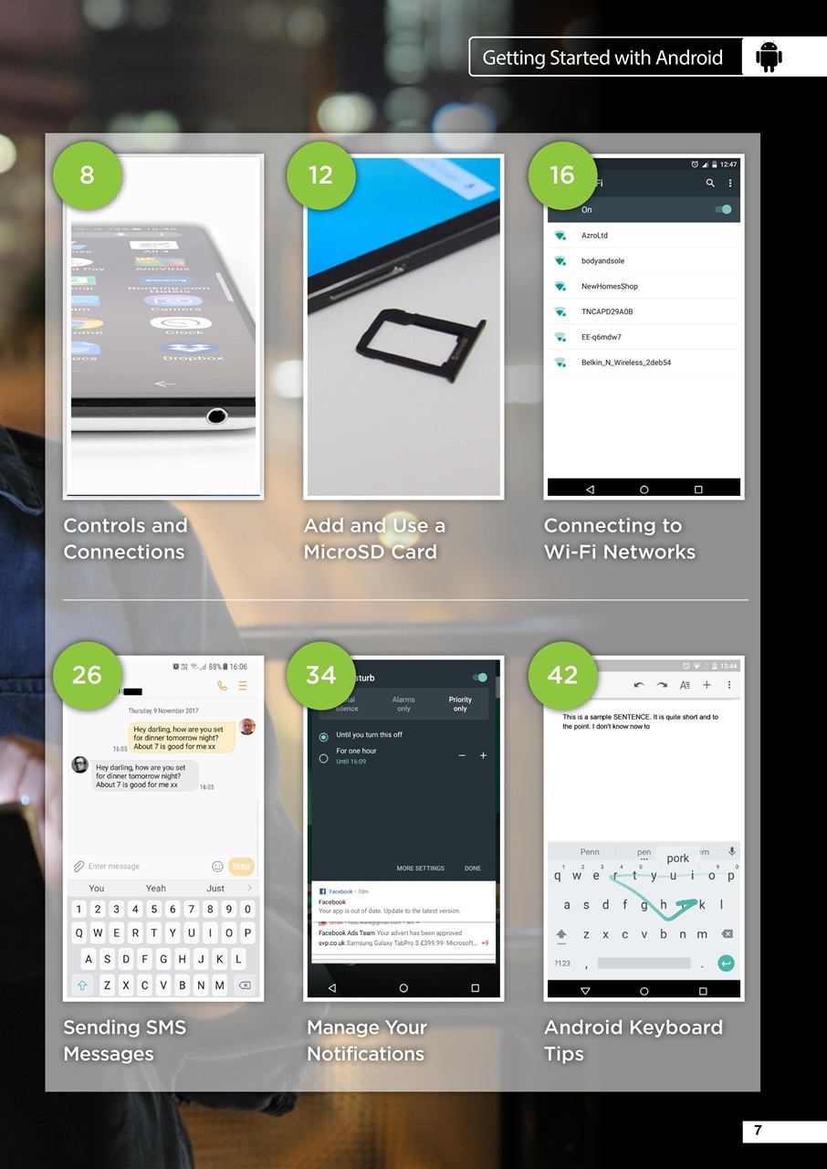 Android Smartphones & Tablets The Complete Manual Preview Pages