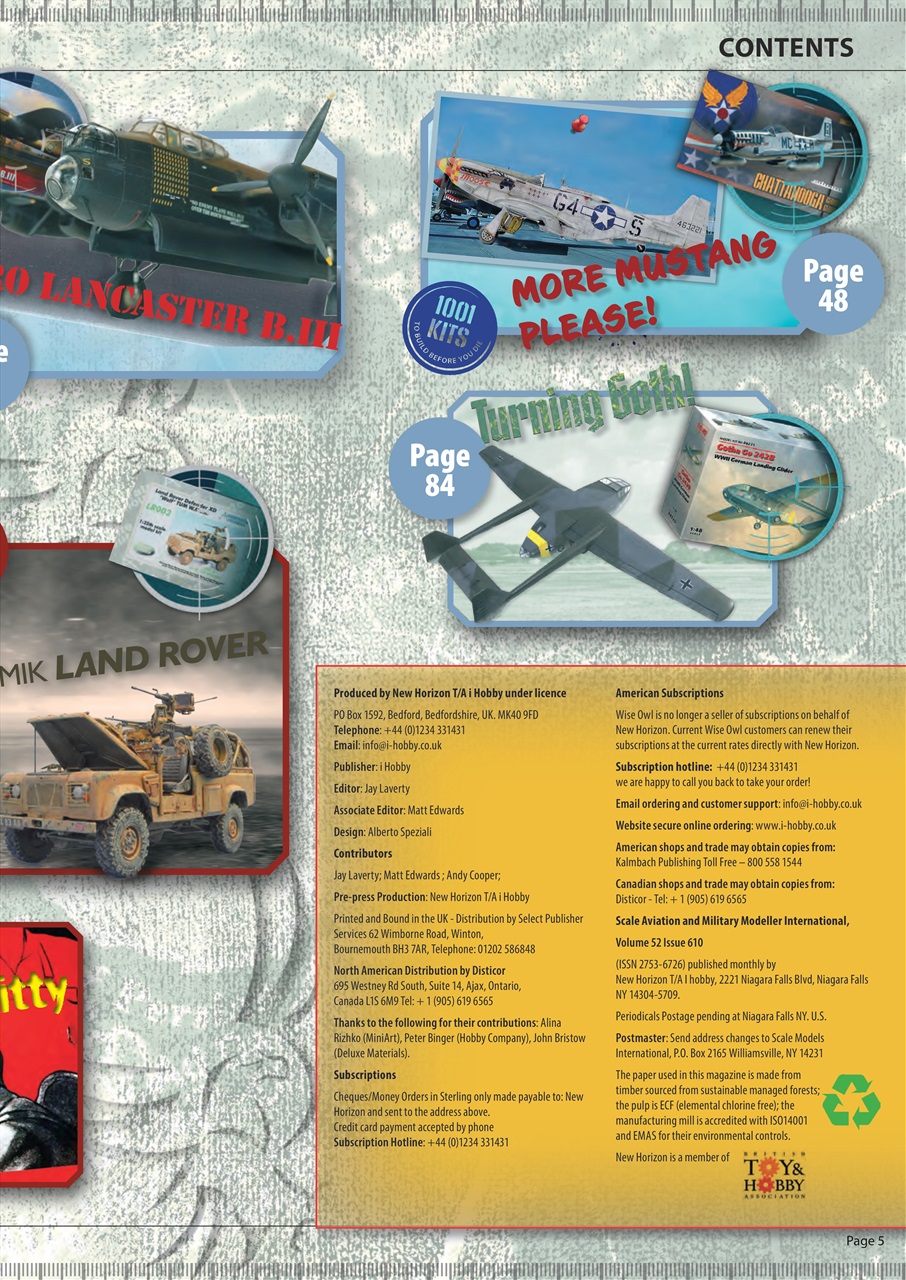 Scale Aviation and Military Modeller International (M) Preview Pages