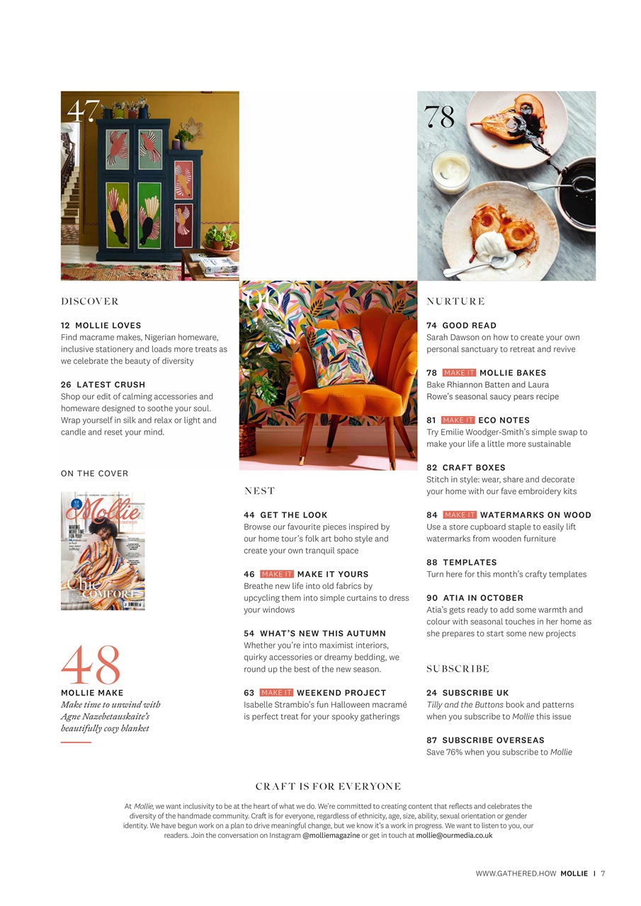 Mollie magazine Preview Pages