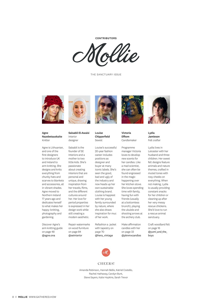 Mollie magazine Preview Pages