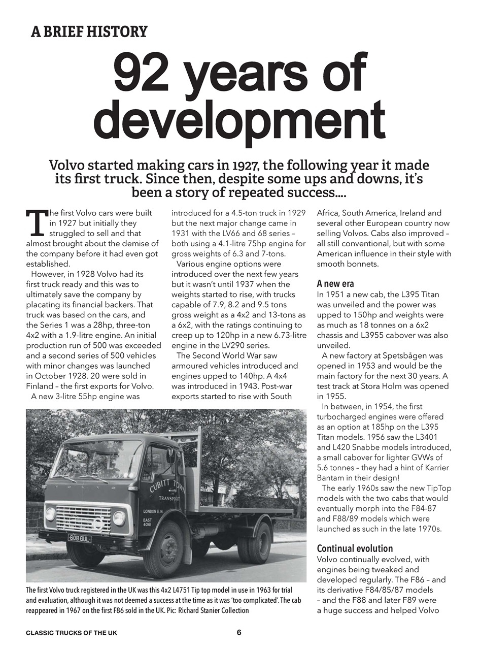 Classic Trucks Of The UK Preview Pages