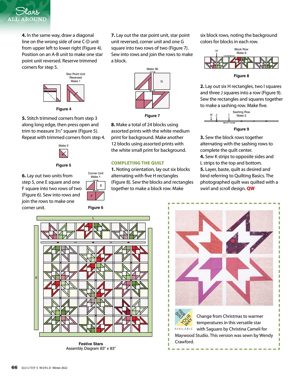 Quilter's World Preview Pages