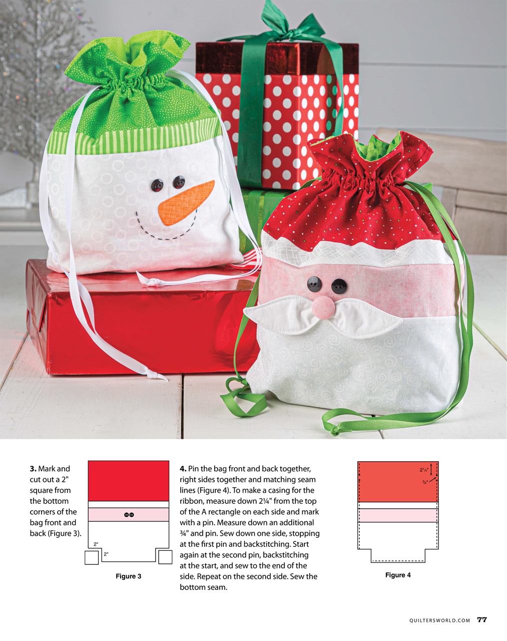 Quilter's World Preview Pages