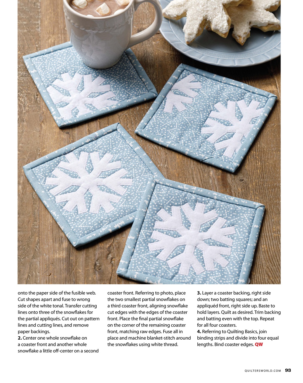 Quilter's World Preview Pages