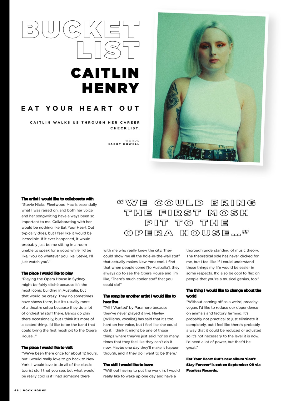 Rock Sound Magazine Preview Pages