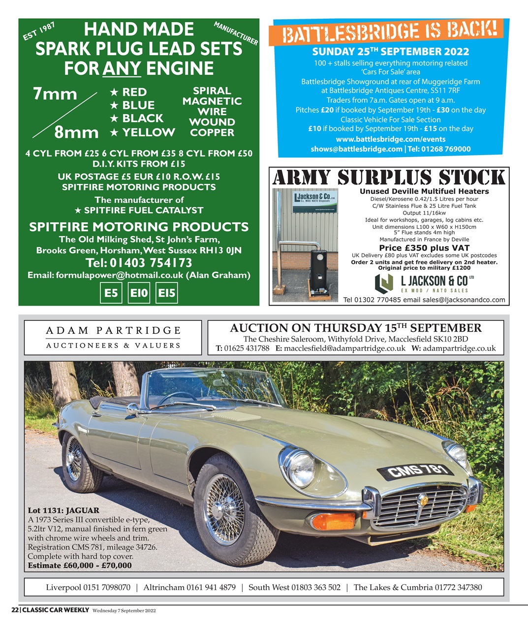 Classic Car Weekly Preview Pages