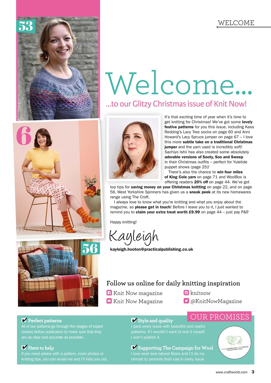 Knit Now Preview Pages