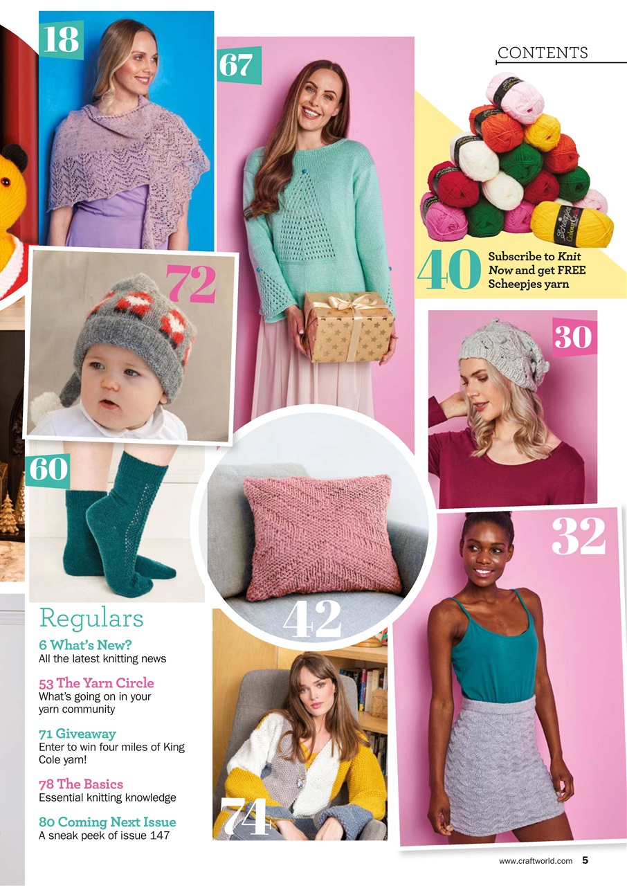 Knit Now Preview Pages
