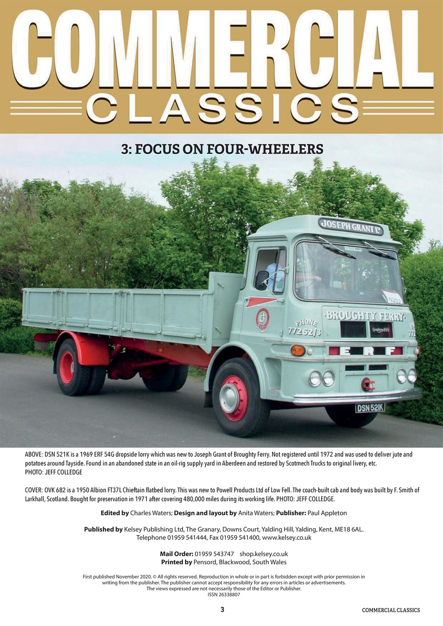 Classic Trucks Of The UK Preview Pages