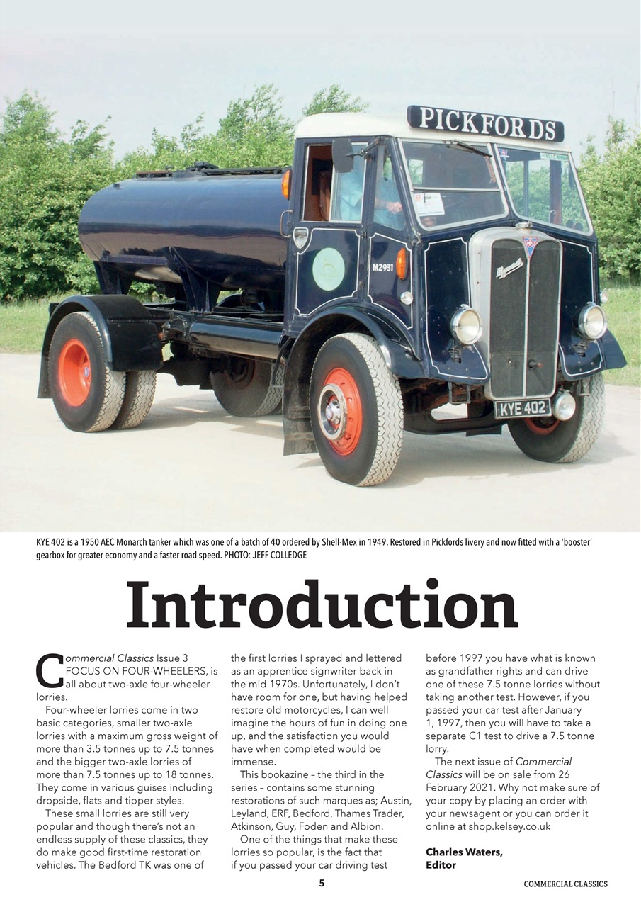 Classic Trucks Of The UK Preview Pages