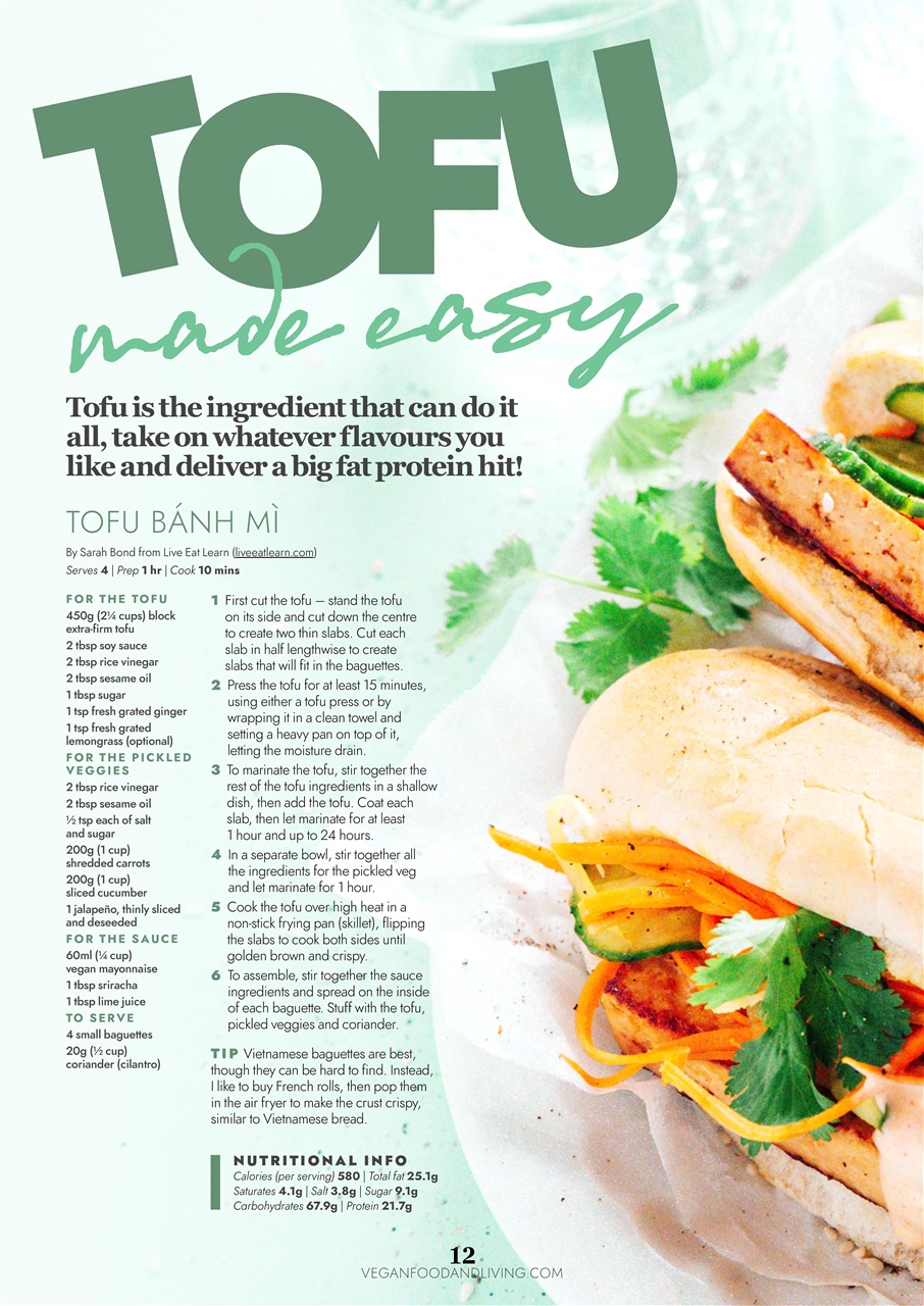 Vegan Food & Living Magazine Preview Pages