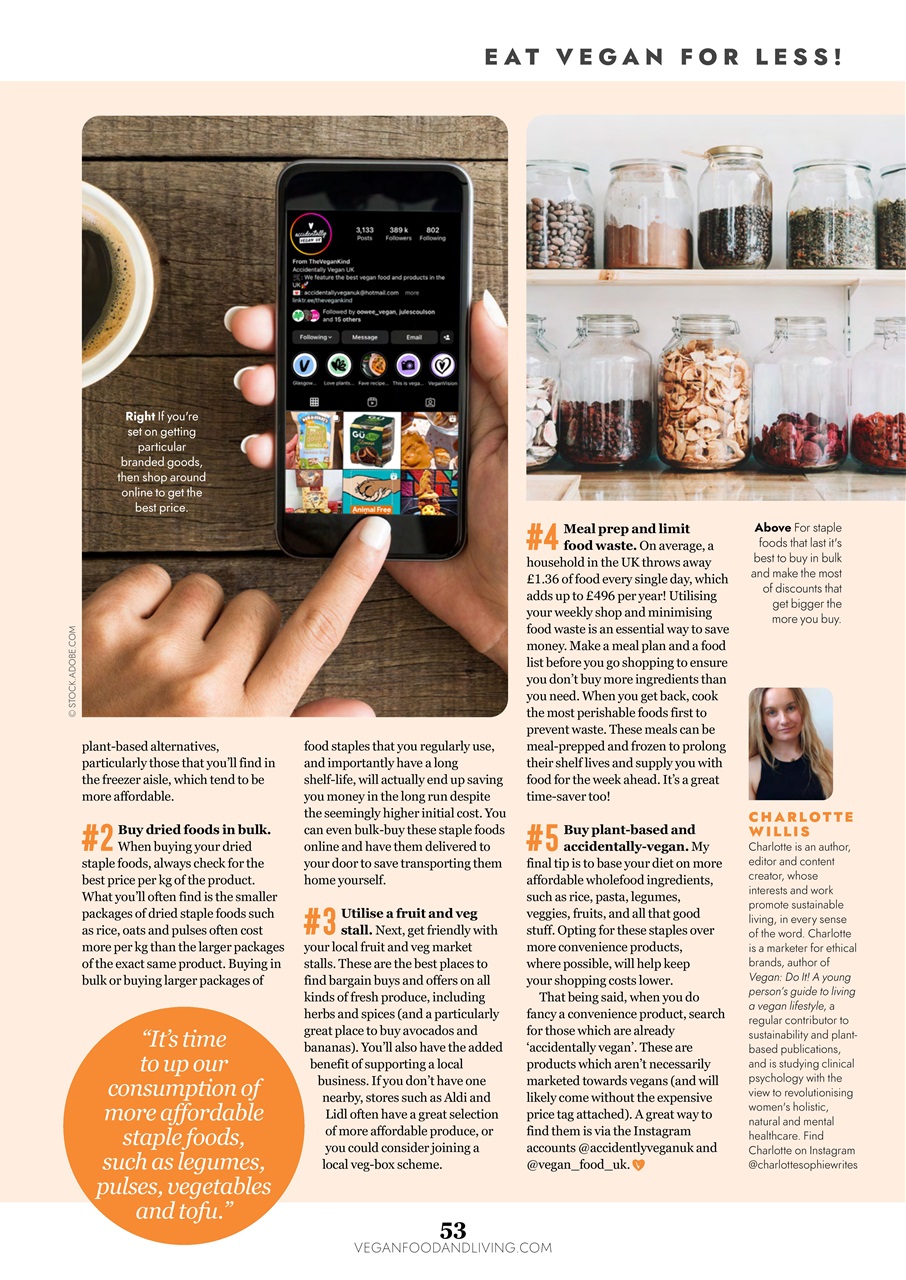 Vegan Food & Living Magazine Preview Pages