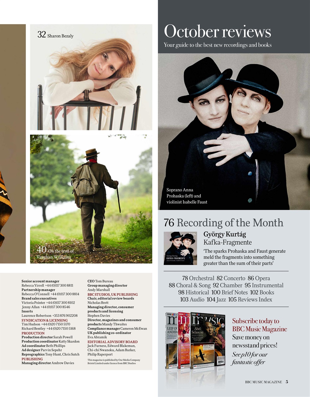 BBC Music Magazine Preview Pages
