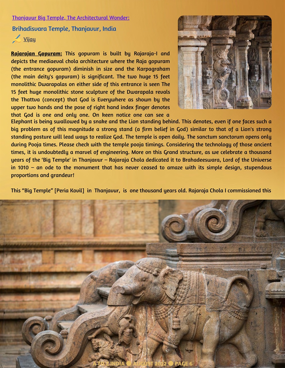 A to Z India Preview Pages