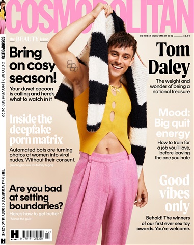 Cosmopolitan issue Oct / Nov 2022