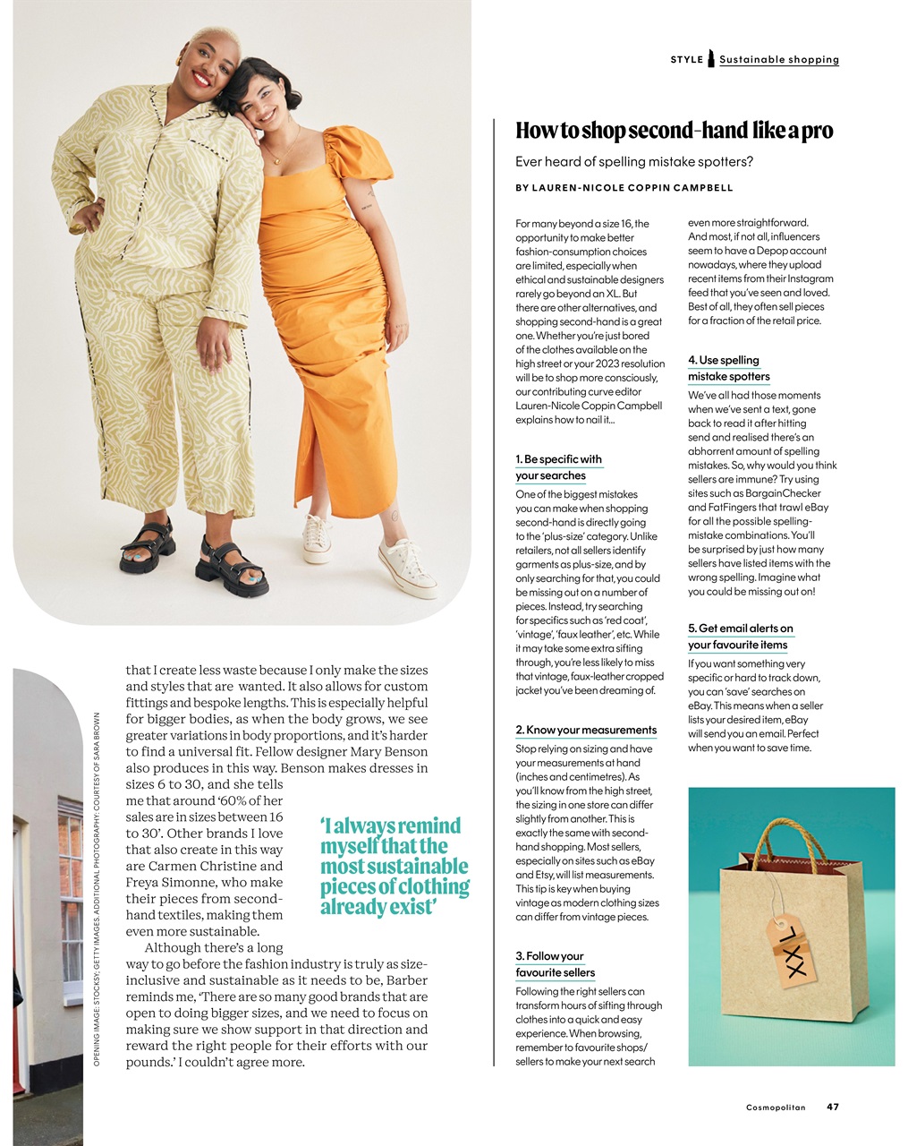 Cosmopolitan Preview Pages