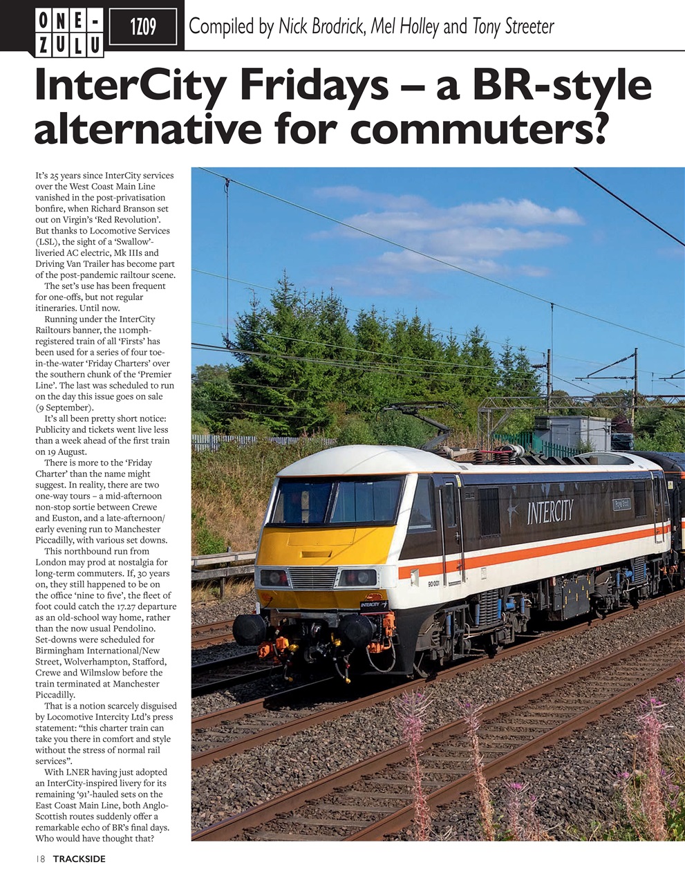 Trackside Preview Pages