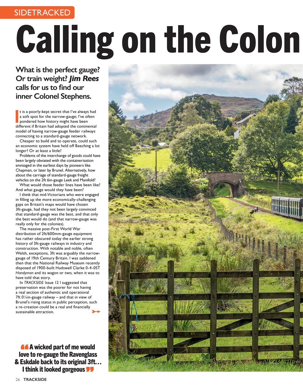 Trackside Preview Pages