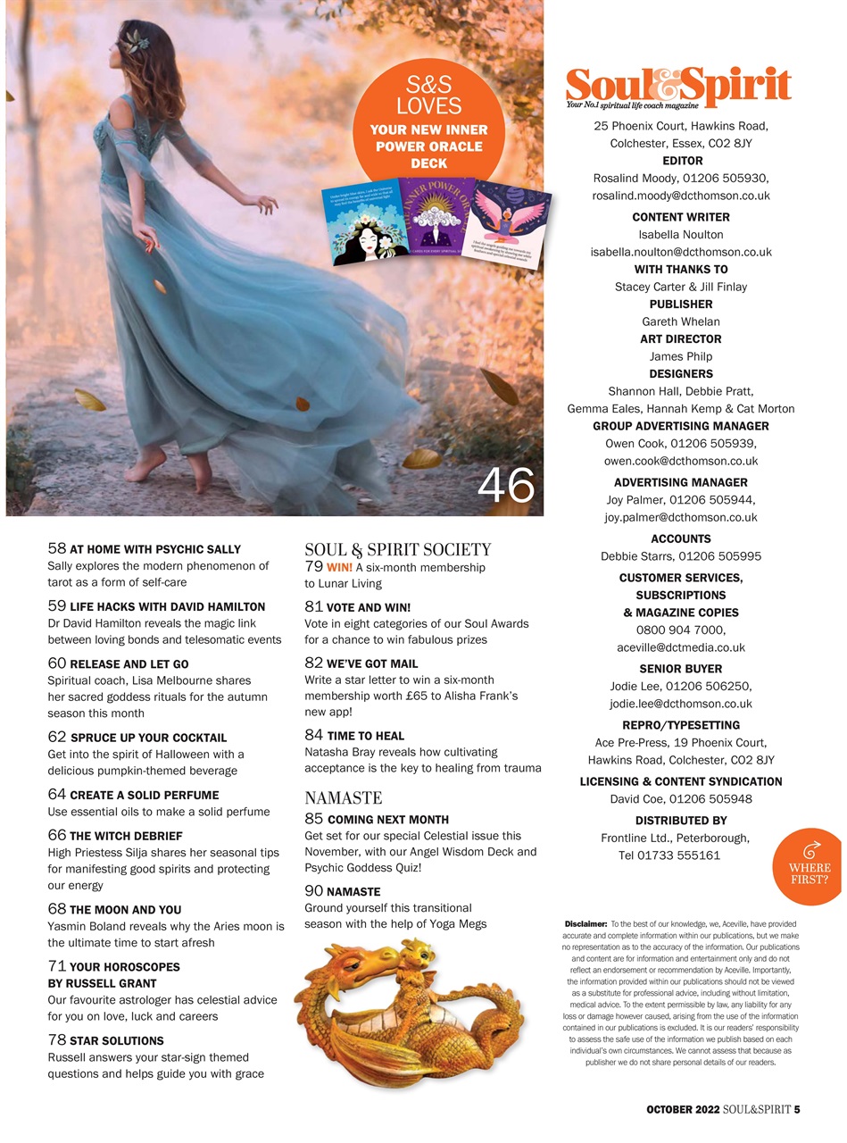 Soul & Spirit Preview Pages