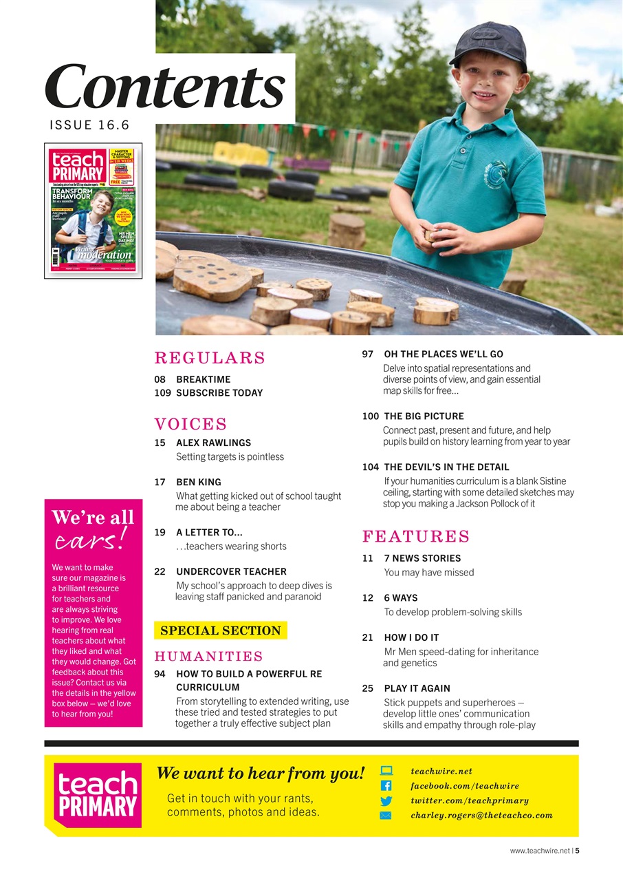 Teach Primary Preview Pages