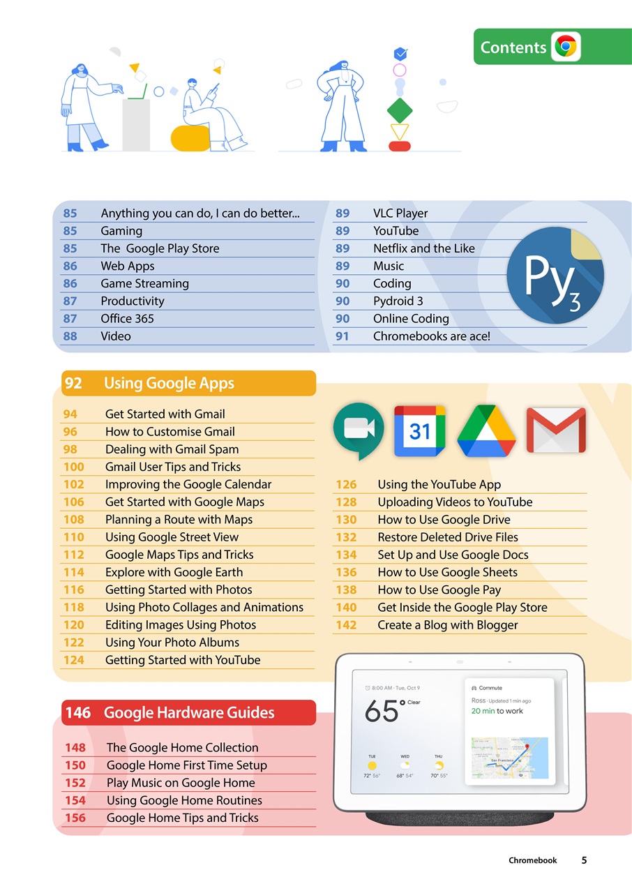 Chromebook The Complete Manual Preview Pages