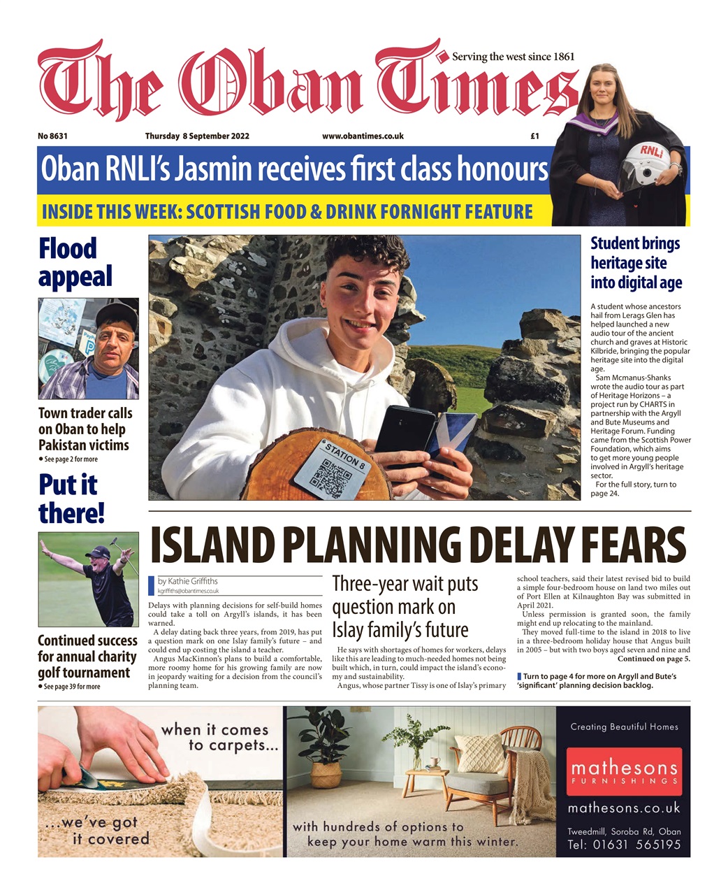 The Oban Times & Lochaber Times Preview Pages