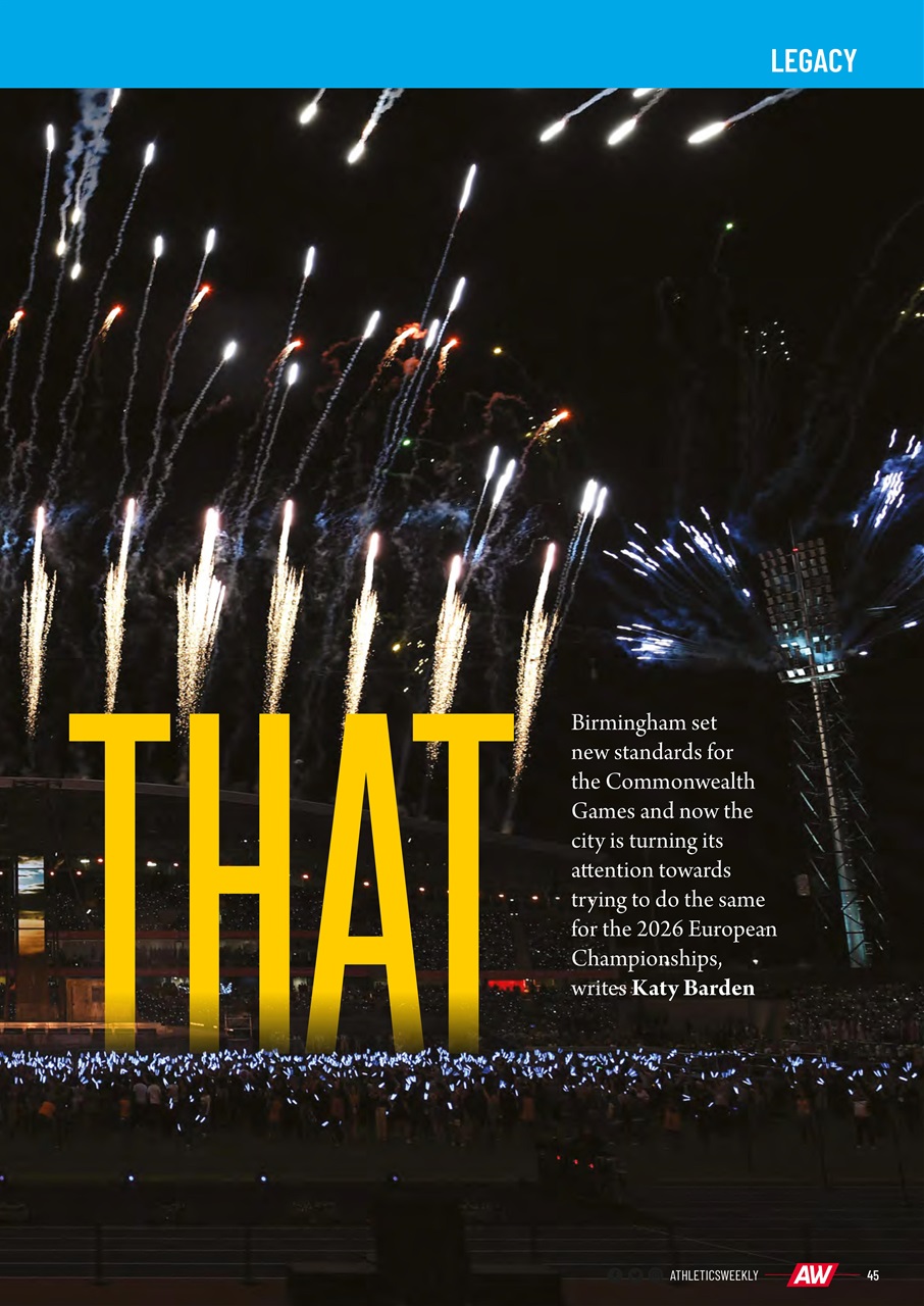 AW – Athletics Weekly Magazine Preview Pages