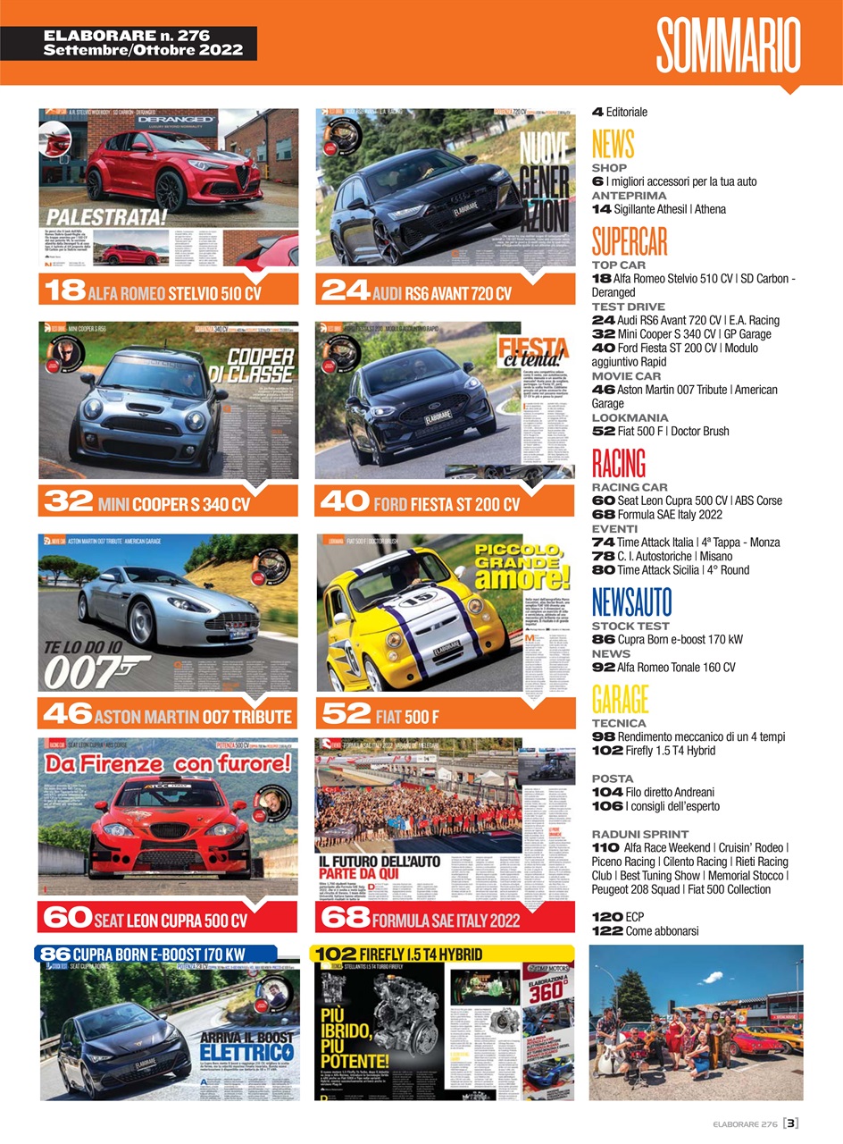 Elaborare GT Tuning Preview Pages