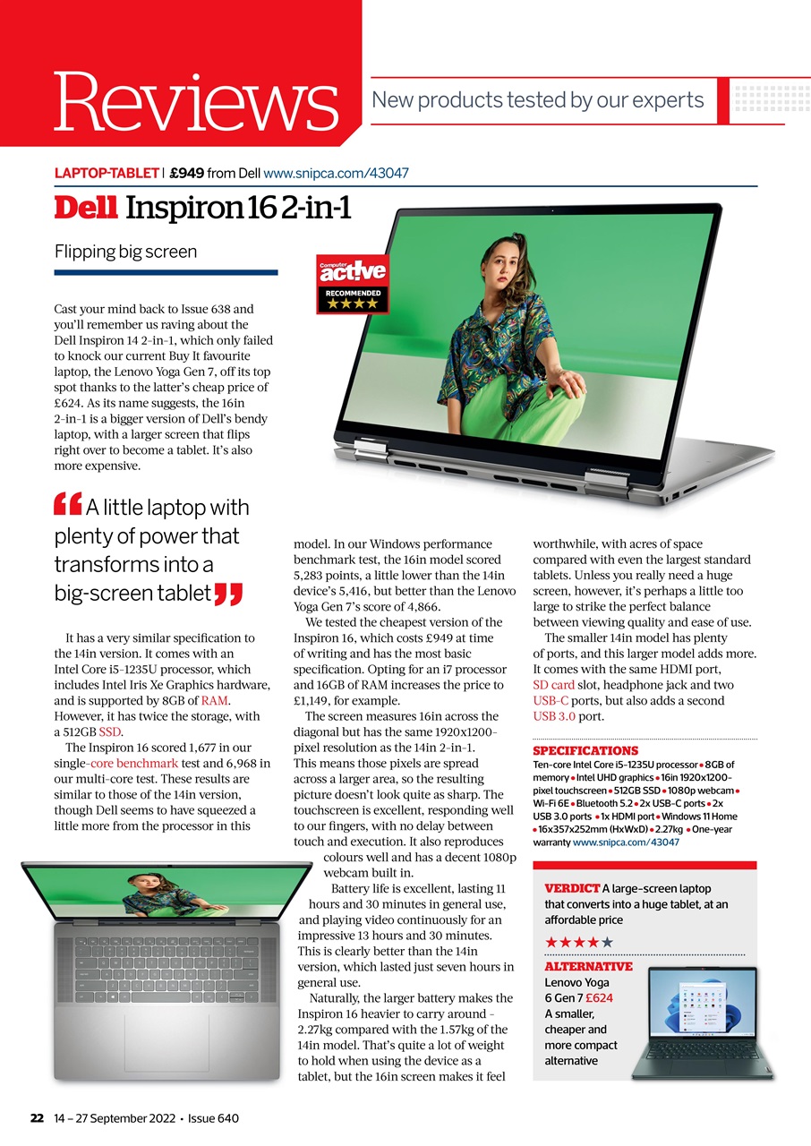 Computer Active Preview Pages