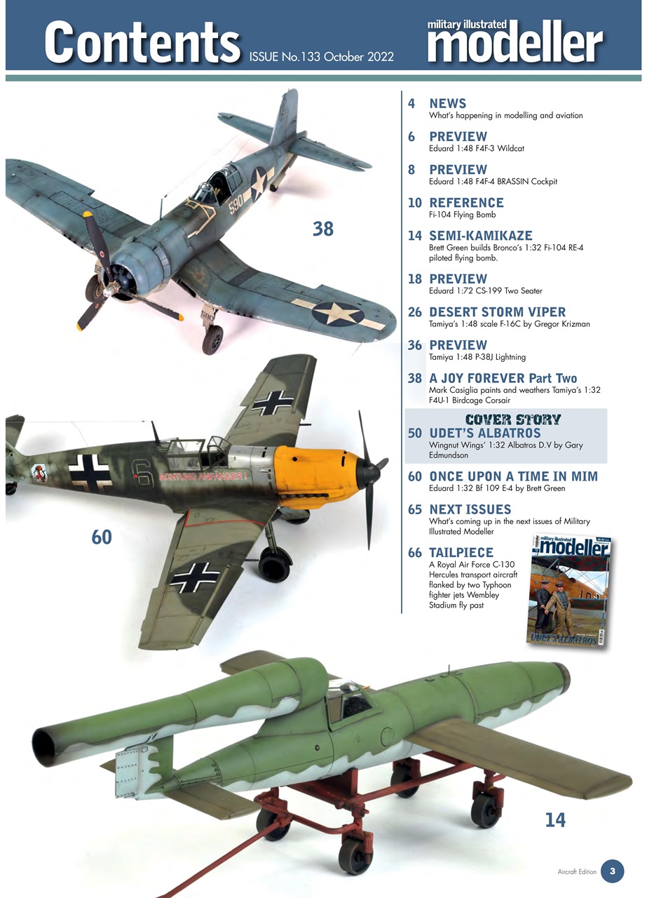 MIM: Aircraft Edition Preview Pages
