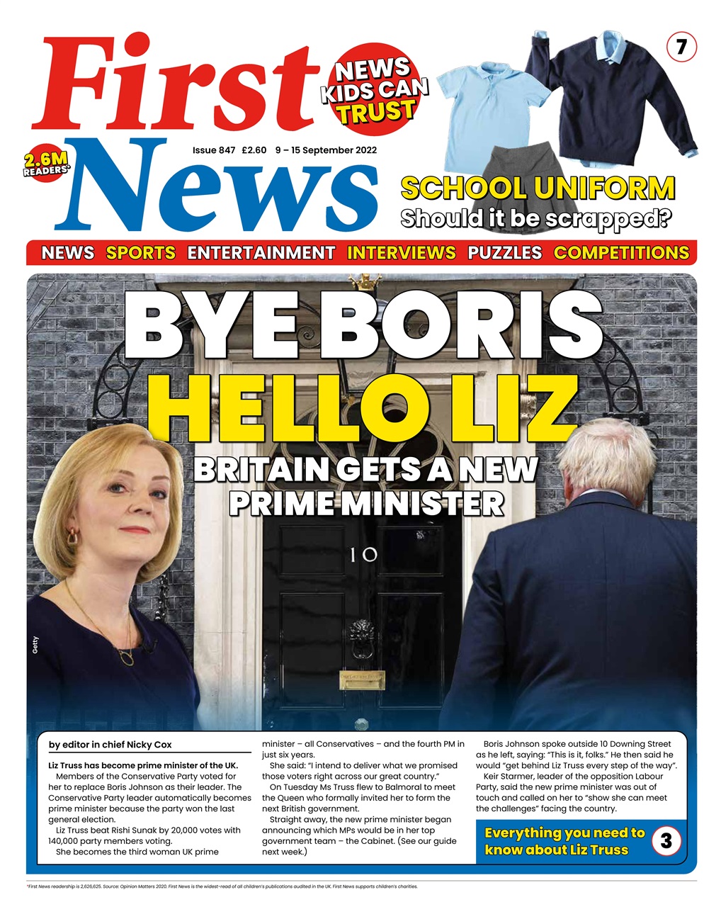 First News Preview Pages