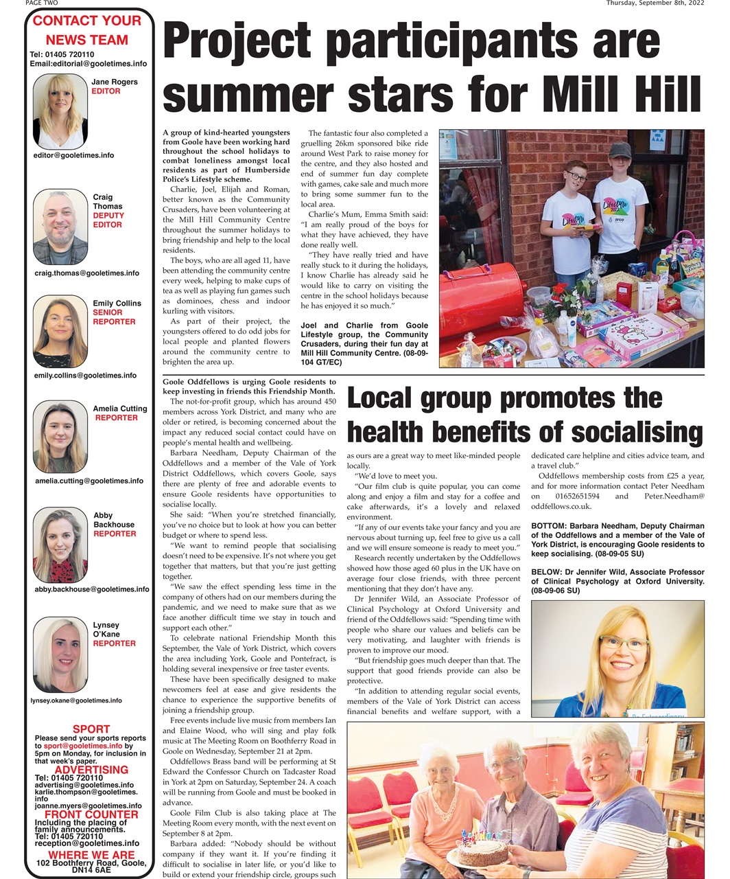 Goole Times Preview Pages