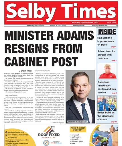 Selby Times issue 