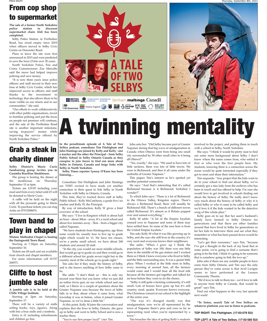 Selby Times Preview Pages