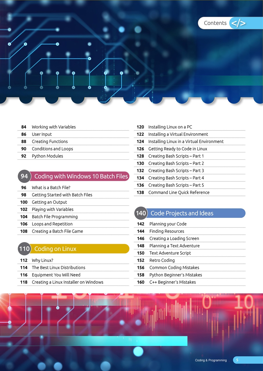 Coding & Programming The Complete Manual Preview Pages